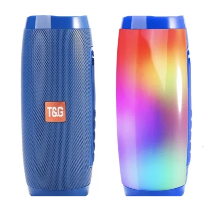 Boxa portabila TG157 bluetooth lumina LED slot USB radio FM