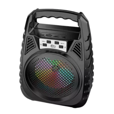 Boxa portabila ZQS 6148 de 30W PMPO BT/FM/USB LED 1500mAh