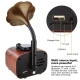Boxa tip gramofon cu wireless din lemn B5