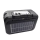 Boxa tip sistem iluminare LED cu 2 becuri USB MP3 BT Q YX1793
