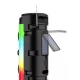 Boxa ZQS 4253 bluetooth cu panou solar si lumina RGB