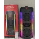 Boxa ZQS 4253 bluetooth cu panou solar si lumina RGB
