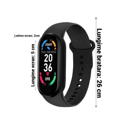 Bratara fitness inteligenta M6