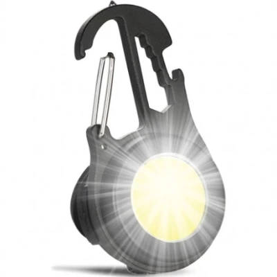 Breloc cu lanterna Q D910 LED COB multifunctional
