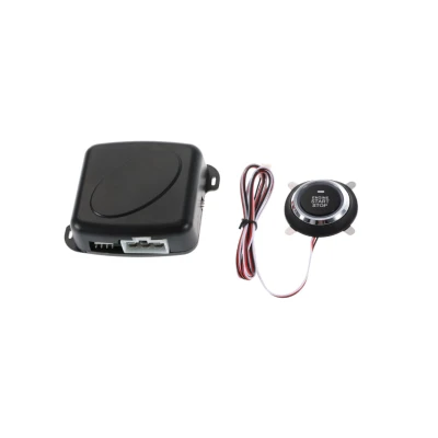 Buton de pornire vehicul buton de pornire cu alarma auto si sistem antifurt