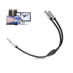 Cablu adaptor audio QHD74  de 3.5mm 20cm