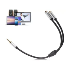 Cablu adaptor audio QHD74  de 3.5mm 20cm