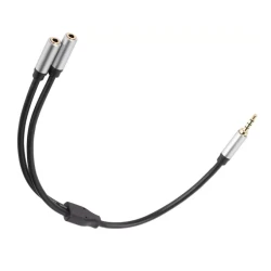 Cablu adaptor audio QHD74 de 3.5mm 20cm