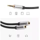 Cablu adaptor audio QHD74 de 3.5mm 20cm