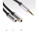 Cablu adaptor audio QHD74 de 3.5mm 20cm