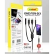 Cablu Adaptor Auxiliar Audio Jack 3.5mm 4in1 Andowl Q SX12