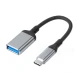 Cablu adaptor QZH018 model OTG USB Tip C de 20cm