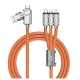 Cablu de date / Cablu de incarcare 120W Q SJ300 USB / TypeC la iOS / TypeC / Micro