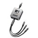 Cablu de date cu 3 mufe diferite Q SJ100 de 100W