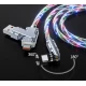 Cablu de date cu incarcare super rapida si lumina LED PD 4 in 1