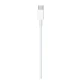 Cablu de date/incarcare USB Type C to Lightning lungime 2 metri ALB