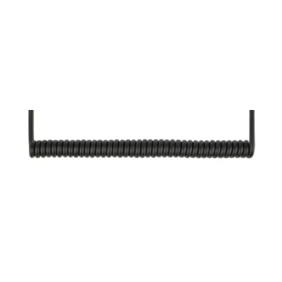 Cablu de date USB la USB type C spiralat negru