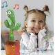 CACTUS dansator si vorbitor cu LED-uri Colorate / Jucarie interactiva OF