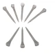 Caiele pentru potcovit RIFLE tip E5 cutie 250 buc