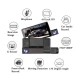 Camera auto de bord tripla Full HD 1080P 3 camere fata+interior+marsarier Senzor de coliziune G-senzor Filmare continua Vedere nocturna