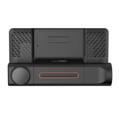 Camera auto de bord tripla Full HD 1080P 3 camere fata+interior+marsarier Senzor de coliziune G-senzor Filmare continua Vedere nocturna
