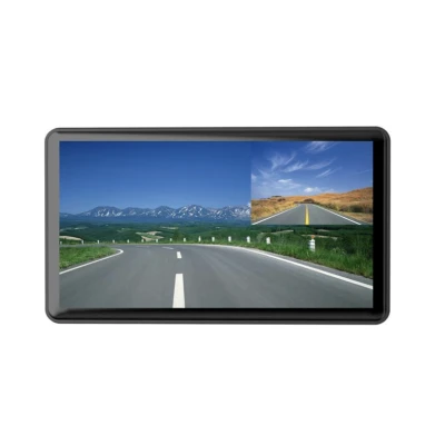 Camera auto de bord tripla Full HD 1080P 3 camere fata+interior+marsarier Senzor de coliziune G-senzor Filmare continua Vedere nocturna