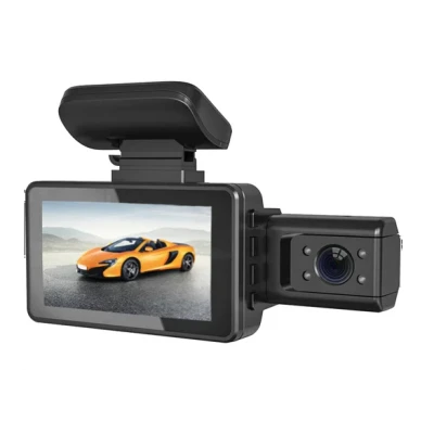 Camera auto dubla fata si interior 1080p ecran 3 inch Unghi 170 grade Night vision G Senzor Detectia Miscarii