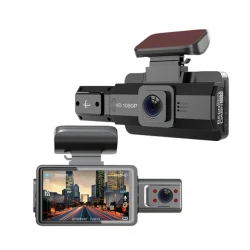 Camera auto dubla fata si interior 1080p ecran 3 inch Unghi 170 grade Night vision G Senzor Detectia Miscarii