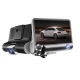 Camera Auto Tripla 3 in 1 ce Filmeaza in Fata in Interiorul si in Spatele Masinii