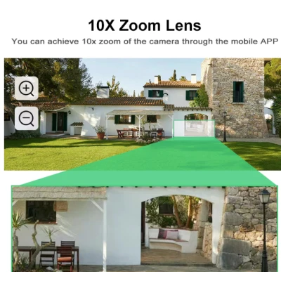 Camera de supraveghere 3 IN 1 M145 Tripla 6K cu 6 Megapixeli Wireless Rotire automata Inteligent tracking Supravegheaza 3 zone simultan