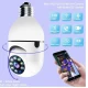 Camera de supraveghere Andowl Q S805 smart bulb PTZ WIFI 2.4G 1080P tip bec E27 cu senzor de miscare