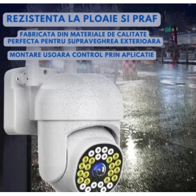 Camera De Supraveghere Full Color cu 28 LEDURI Smart si Wifi