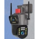 Camera de supraveghere FullHd 4MP PTZ WiFi exterior/interior Night Vision Color Comunicare bidirectionala Intelligent tracking
