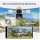 Camera de supraveghere profesionala WIFI G555 Full HD Zoom 10X cu 4 lentile