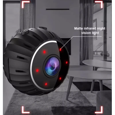 Camera de supraveghere ROTUNDA model Andowl Q S710 WiFi 1080p Full HD rotatie 360 grade Night Vision