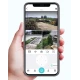 Camera de Supraveghere Tripla WIFI 24MP Exterior/Interior Ultra HD 10X zoom Rotire Comunicare Bidirectionala