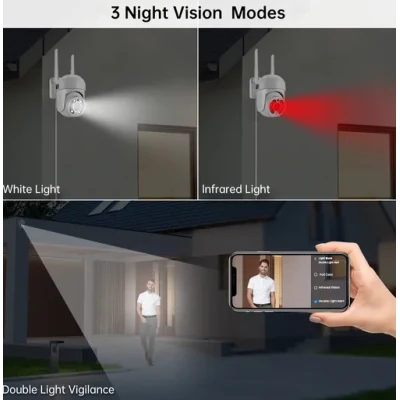 Camera de supraveghere wi-fi jortan jt-8160QJ