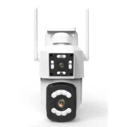 Camera de supraveghere WIFI cu lentila duala 4K Rezolutie 3MP