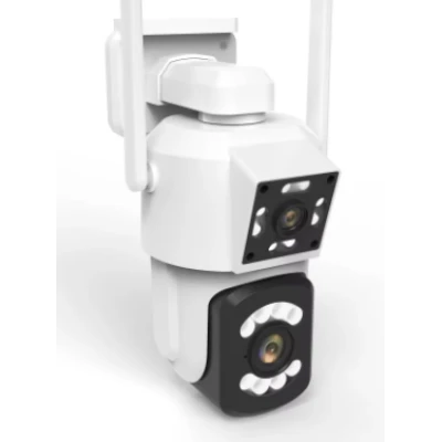 Camera de supraveghere WIFI cu lentila duala 4K Rezolutie 3MP