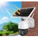 Camera de supraveghere Wifi cu Panou Solar Atasat si Senzor de Miscare alert PTZ