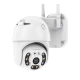 Camera de supraveghere WIFI Pro 8 LED 3MP exterior/interior FullHD 2k 4X zoom