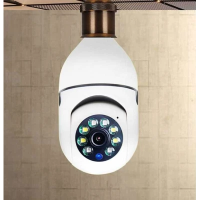 Camera de supraveghere Wifi SOCLU E27 rotatie 360 grade SMART