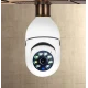 Camera de supraveghere Wifi SOCLU E27 rotatie 360 grade SMART