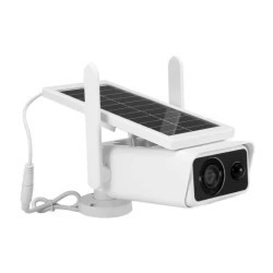 Camera de supraveghere Wifi wireless cu panou solar 2 LED 1080P