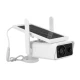 Camera de supraveghere Wifi wireless cu panou solar 2 LED 1080P