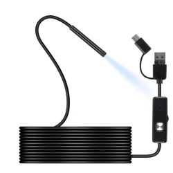 Camera Endoscop 3 in 1 USB C pentru Android si Windows 10 METRI waterproof