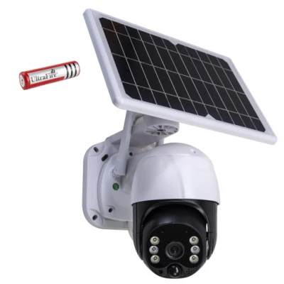 Camera Supraveghere 4G Slot MicroSD Video cu Panou Solar Inclus 1080P XL Albe