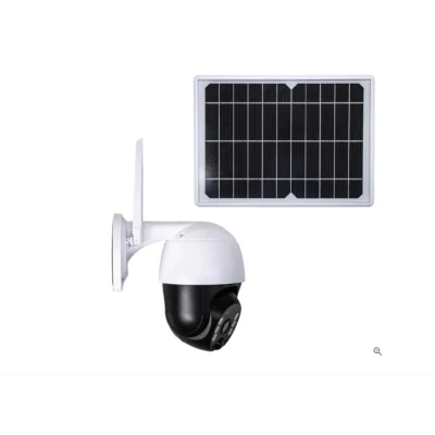 Camera Supraveghere 4G Slot MicroSD Video cu Panou Solar Inclus 1080P XL Albe