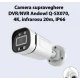 Camera supraveghere DVR/NVR Andowl Q SX070 4K infrarosu 20m IP66 alb
