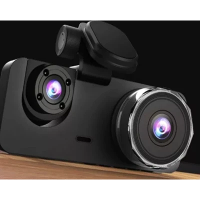 Camera tripla auto DVR 2 Full HD inregistrare automata